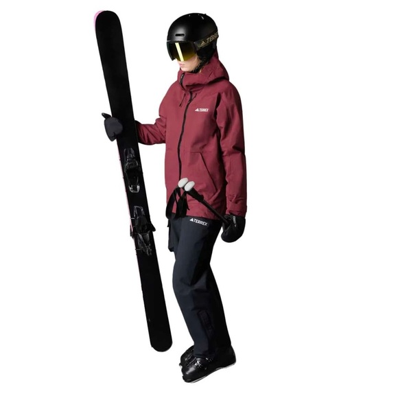 Women’s Adidas Terrex Techrock 3L Post Consumer Rain.Rdy Jacket - Picture 11 of 11